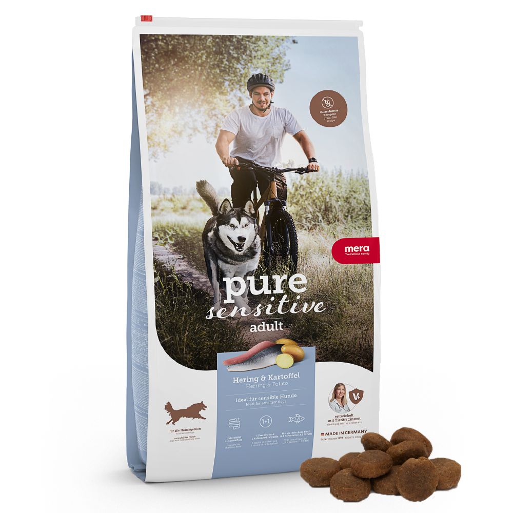 MERA PURE SENSITIVE AD. Arenque y Patata 12,5KG